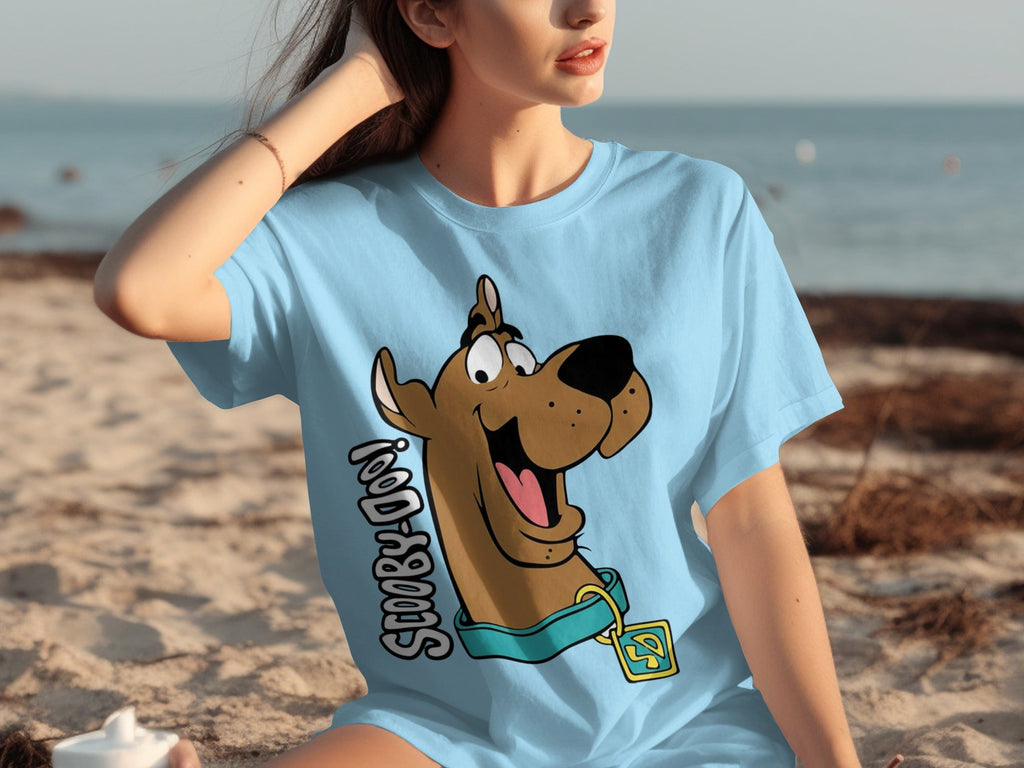 Scooby Doo Cartoon Graphic Design Classic Character T-Shirts