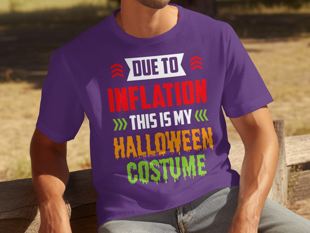 Due To Inflation This Is My Halloween Costume T-Shirts product image 10
