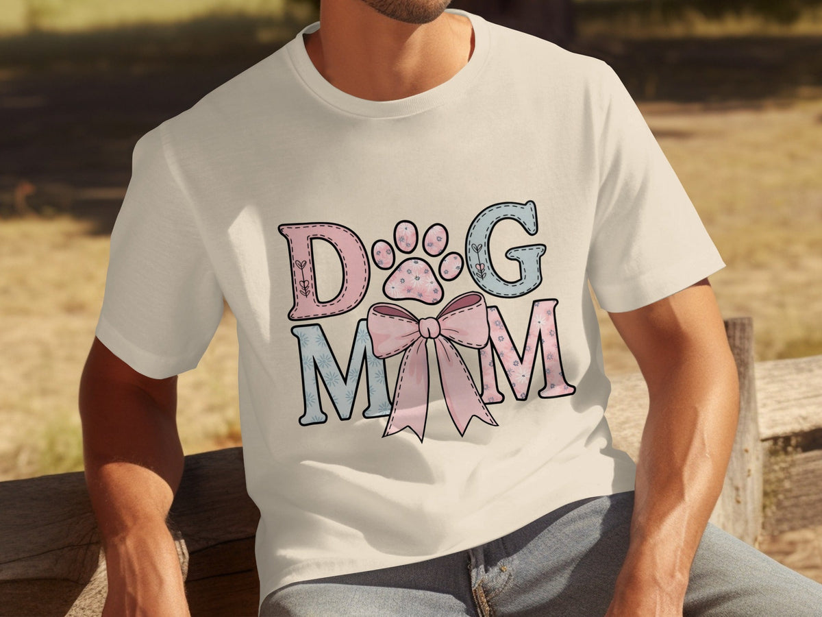 Floral Dog Mom Bow Design Perfect For All Lovers T-Shirts product image 22