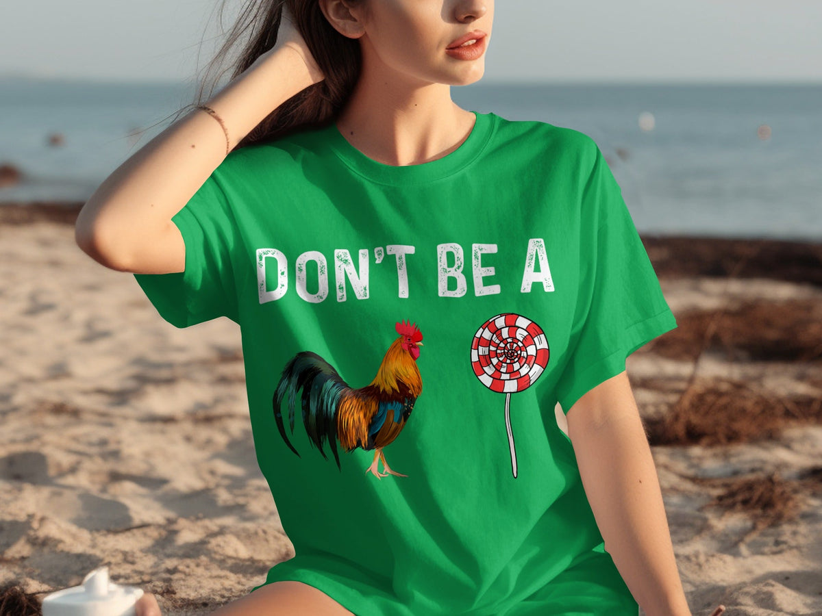 Don't Be A Sucker Funny Rooster and Lollipop Graphic product image 21