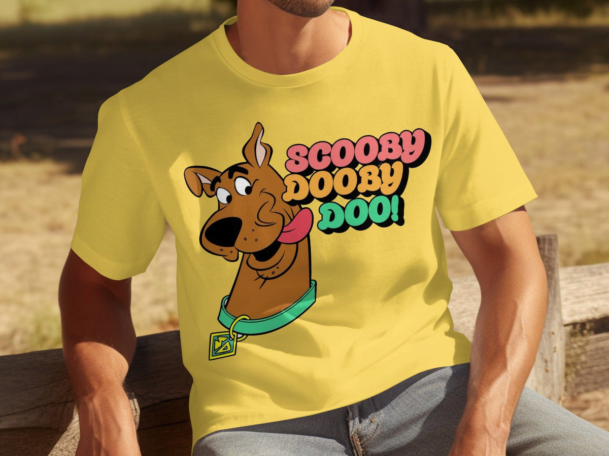 Scooby Doo with Text Classic Cartoons Character T-Shirts product image 21