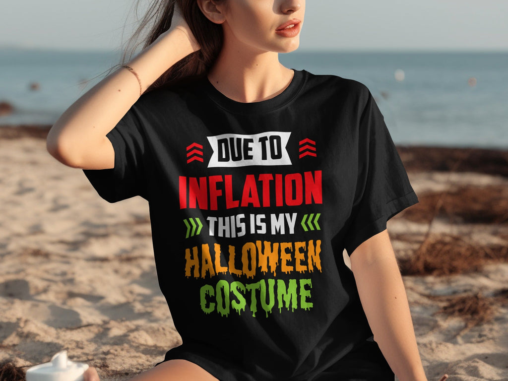 Due To Inflation This Is My Halloween Costume T-Shirts product image 30