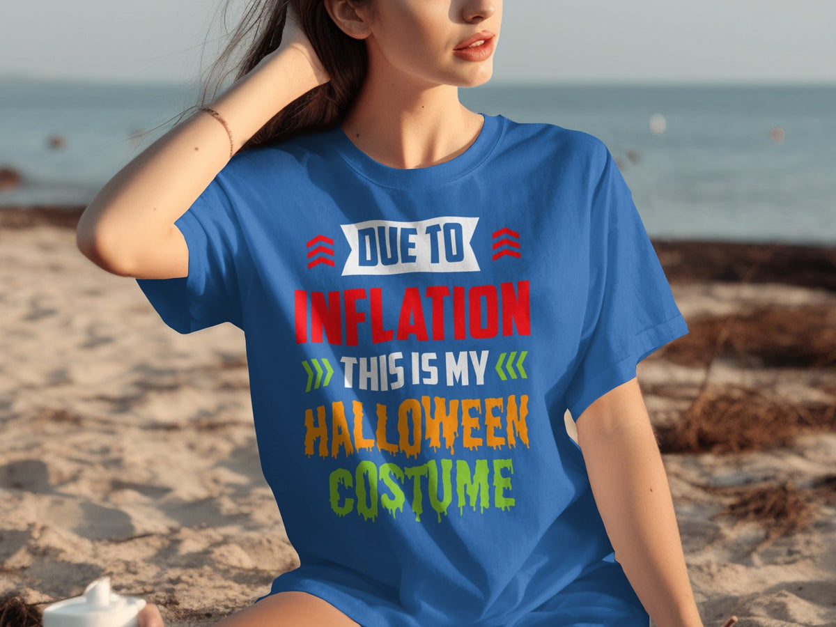 Due To Inflation This Is My Halloween Costume T-Shirts product image 18