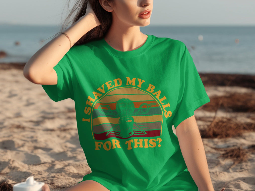 I Shaved My Balls For This Question Funny Barber T-Shirts product image 21