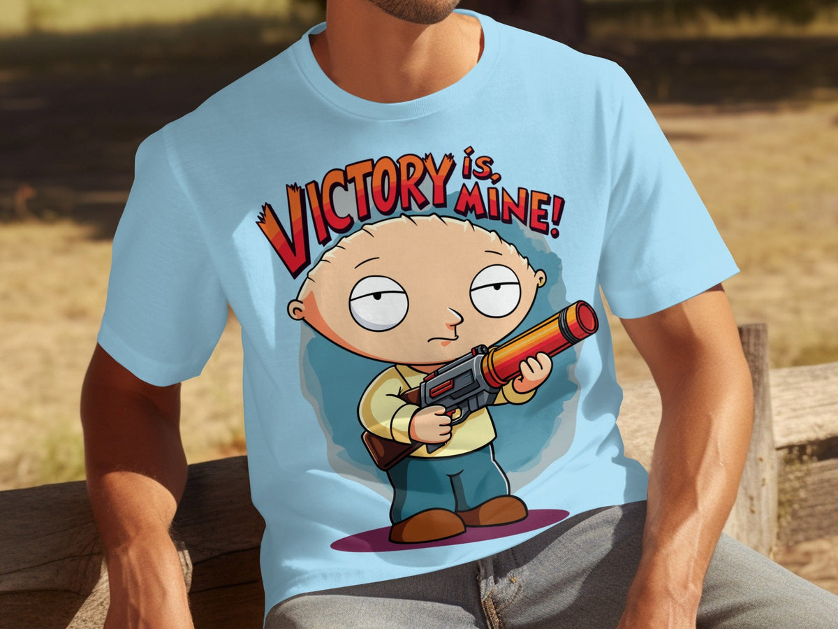 Victory Is Mine Angry Stewie Griffin Family Guy T-Shirts