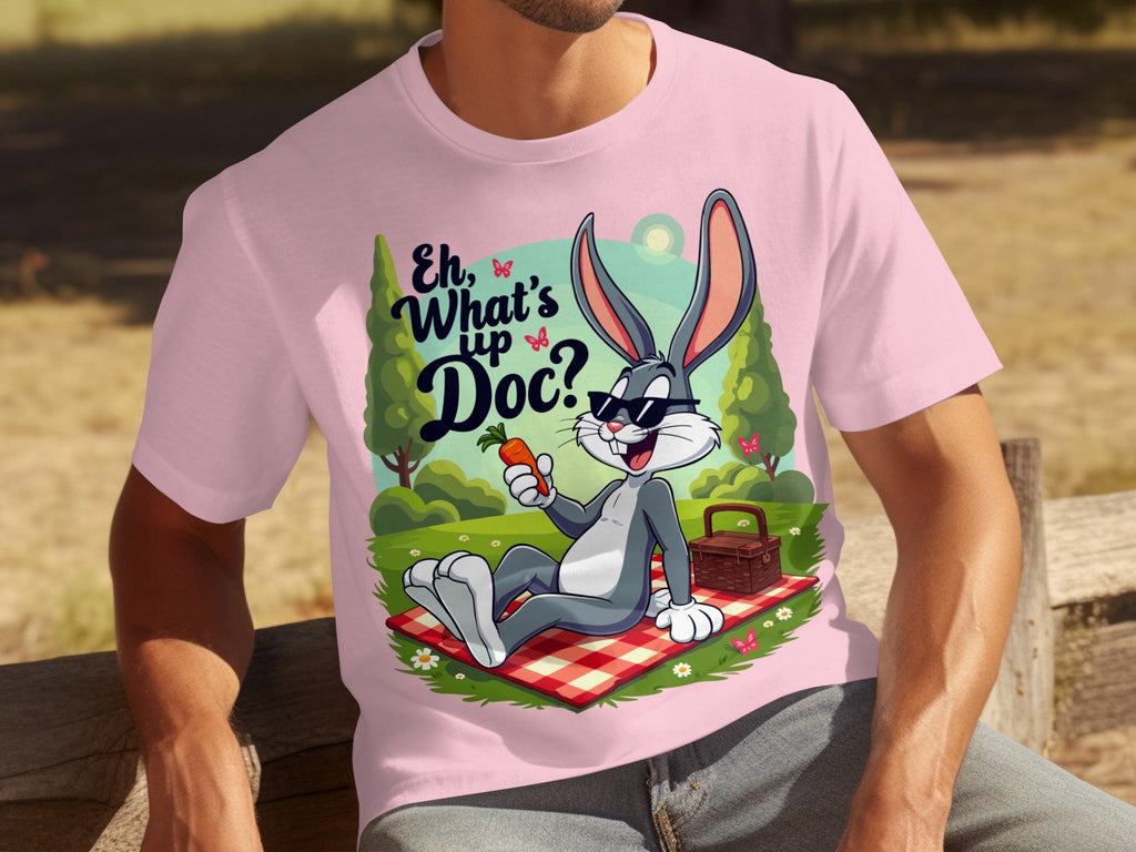 Bugs Bunny Eh What's Up Doc Picnic Illustration T-Shirts product image 27