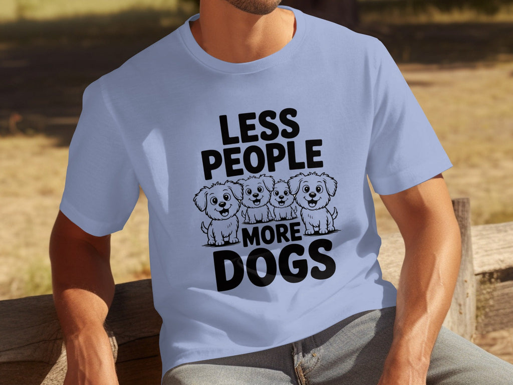 Less People More Dogs with Four Cute T-Shirts product image 28