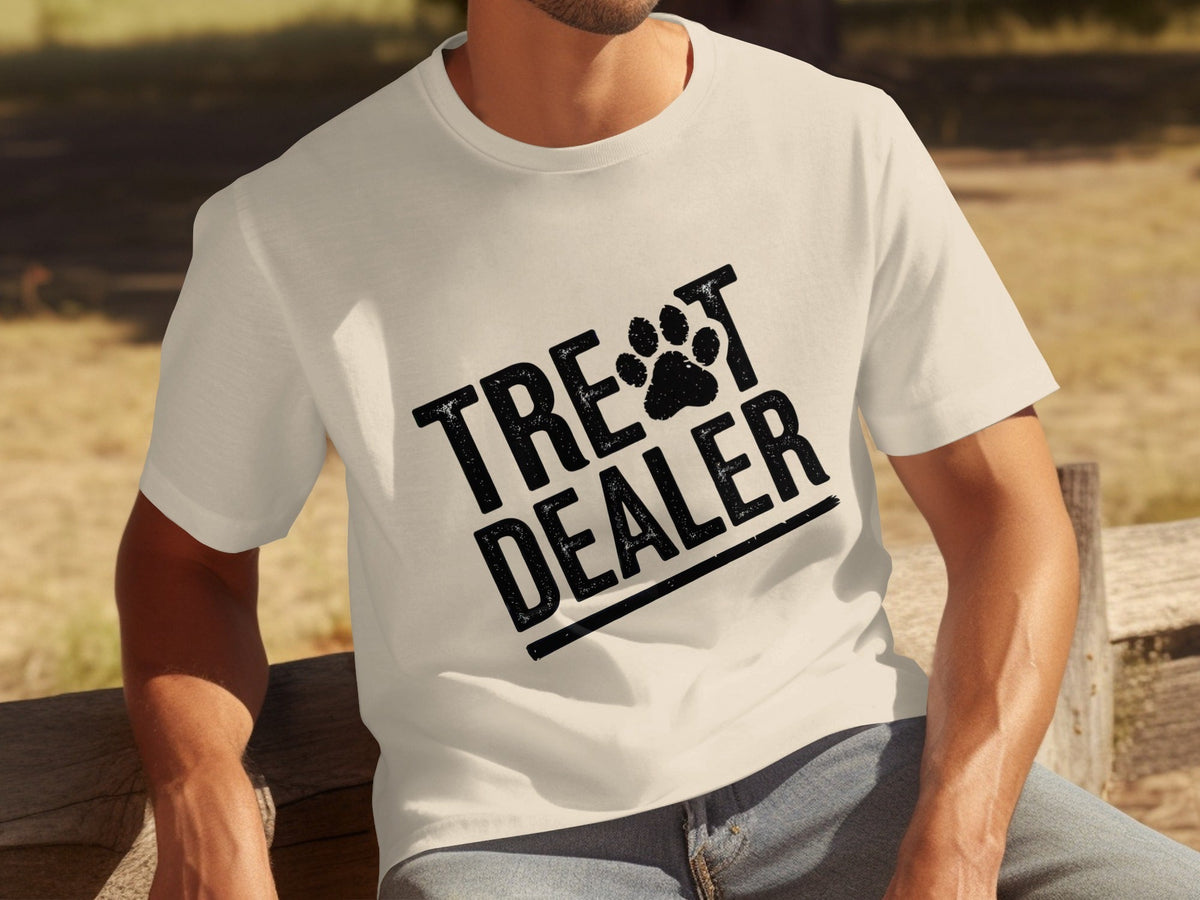 Treat Dealer Dog Paw Funny Pet Lover Gift Idea T-Shirts