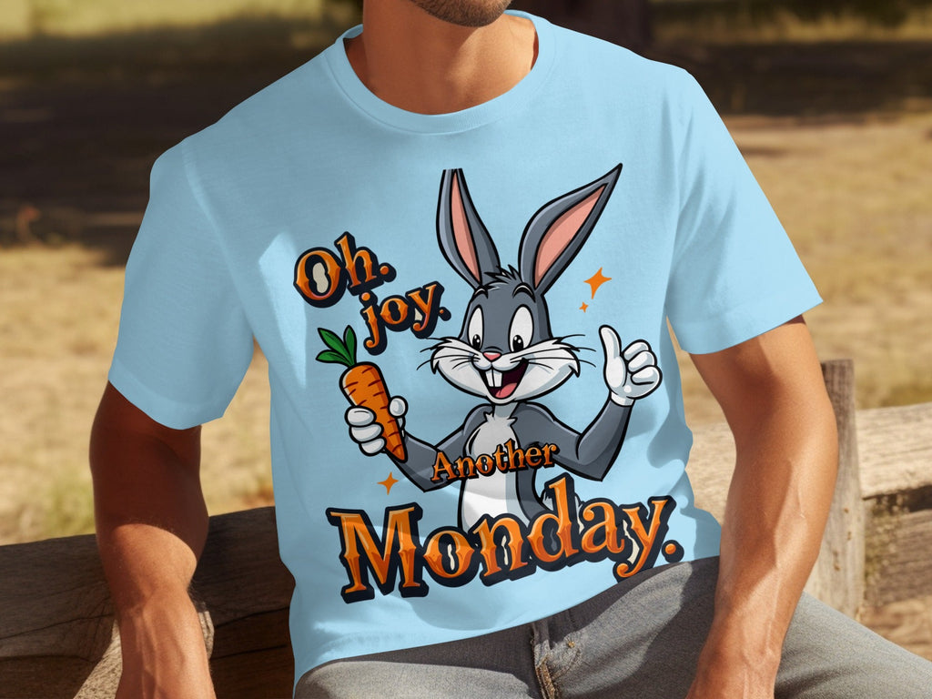 Oh Joy Another Monday Funny Bunny Graphic Design T-Shirts product image 23