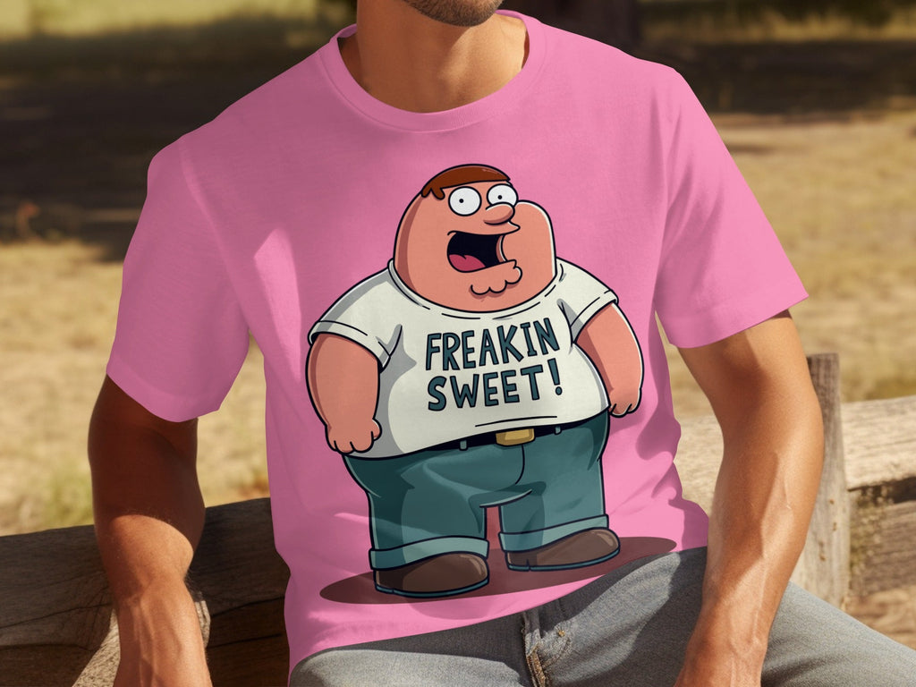 Peter Griffin Freakin Sweet Illustration Design T-Shirts