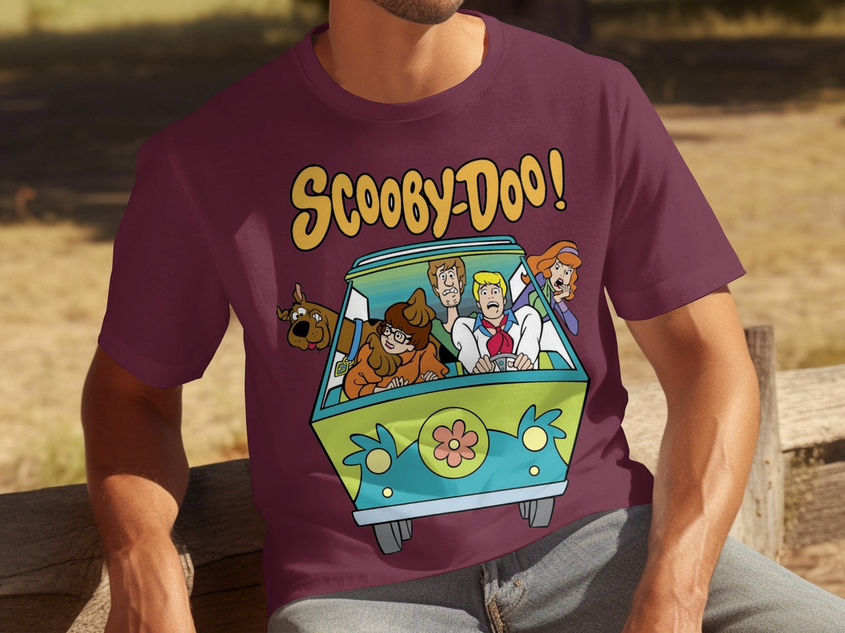 Scooby Doo Mystery Incorporated Van Ride Cartoon T-Shirts