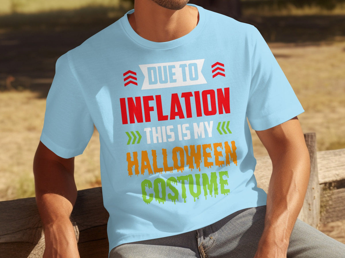 Due To Inflation This Is My Halloween Costume T-Shirts product image 8