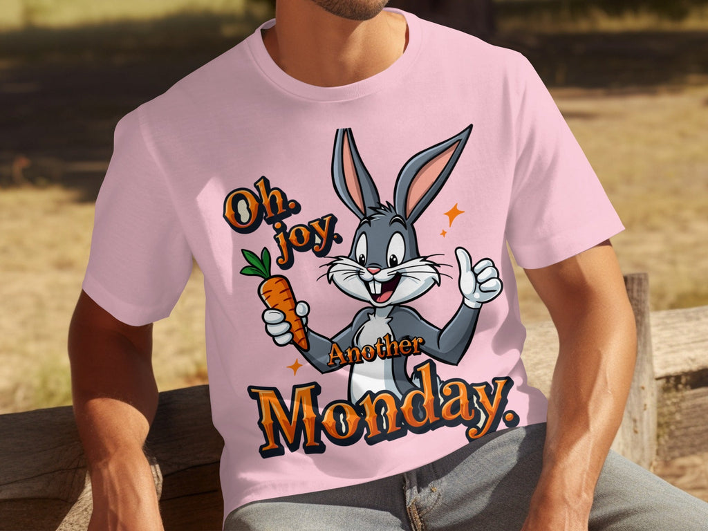 Oh Joy Another Monday Funny Bunny Graphic Design T-Shirts product image 27