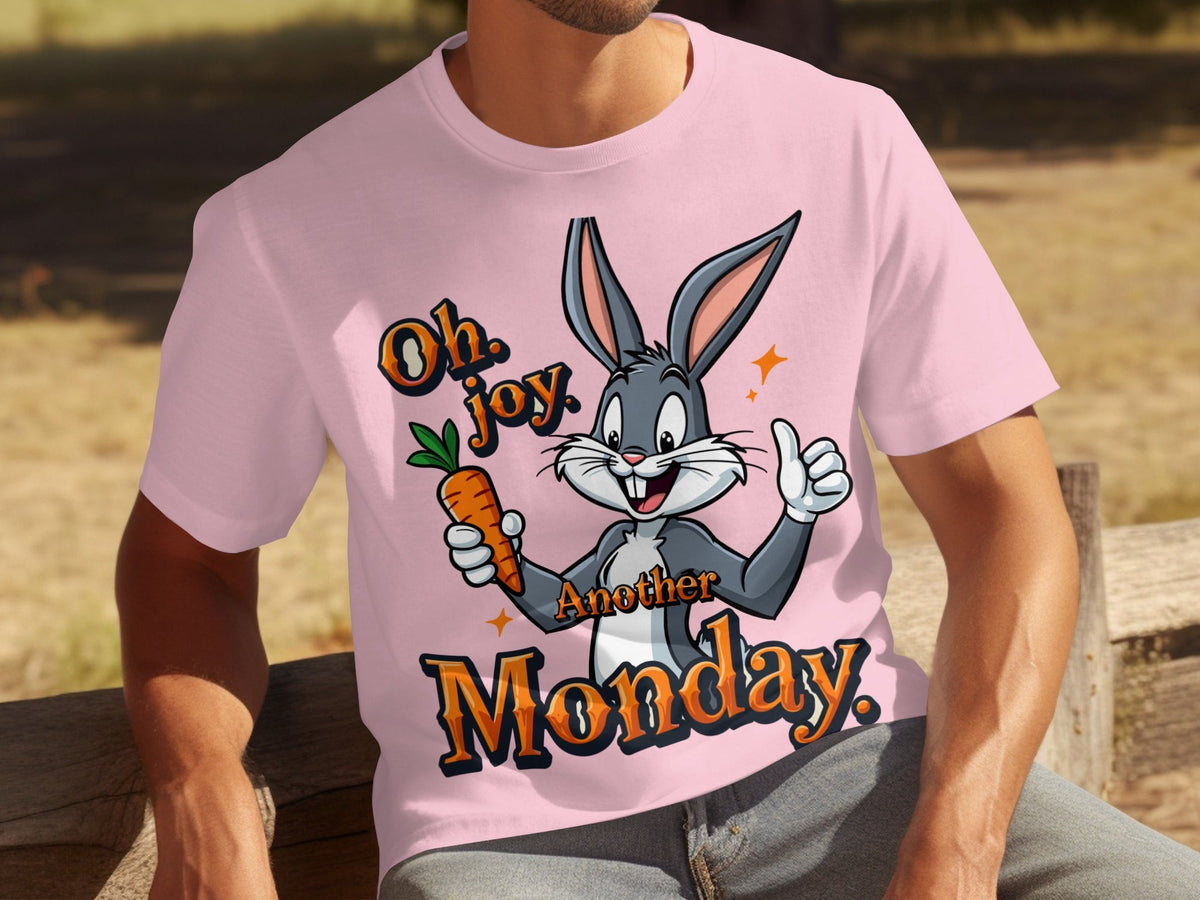 Oh Joy Another Monday Funny Bunny Graphic Design T-Shirts product image 27