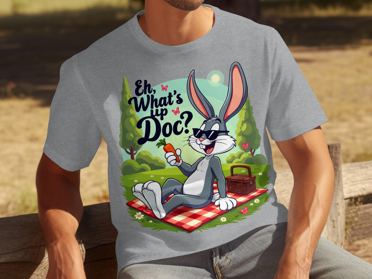 Bugs Bunny Eh What's Up Doc Picnic Illustration T-Shirts product image 30