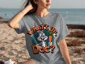 What's Up Doc Rabbit and Carrot Cartoon Graphic T-Shirts product image 1