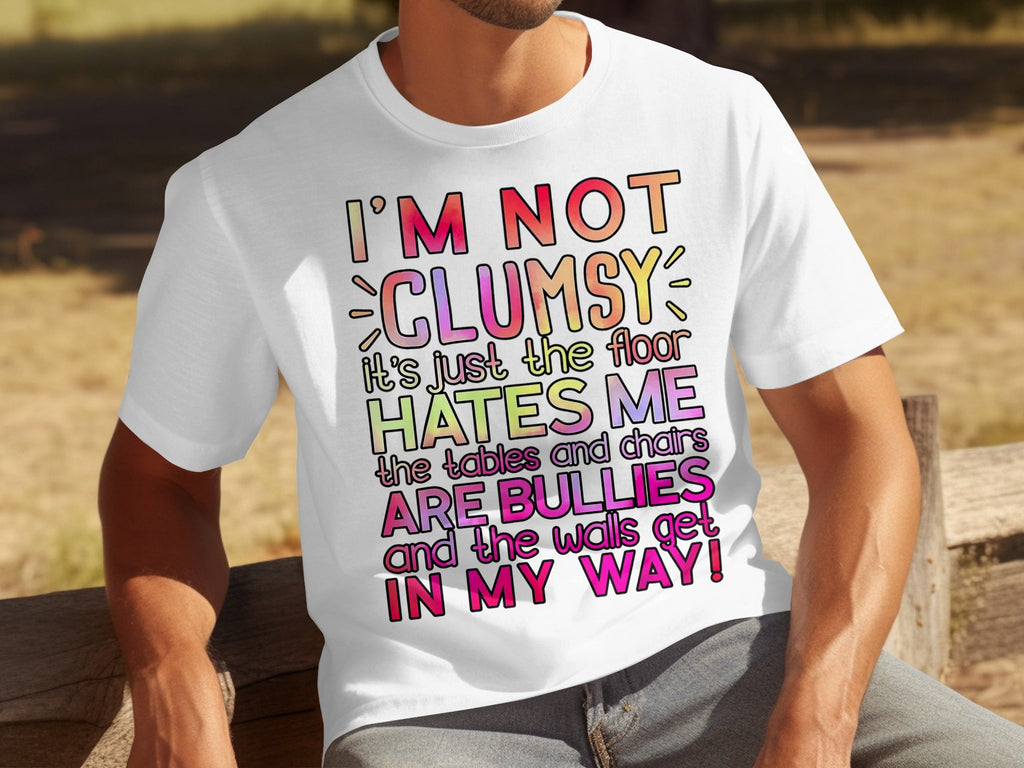 I'm Not Clumsy Humor Graphic Statement Novelty T-Shirts product image 14