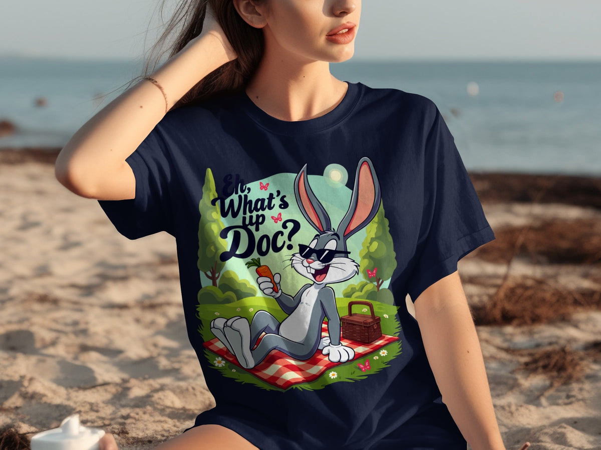 Bugs Bunny Eh What's Up Doc Picnic Illustration T-Shirts product image 9