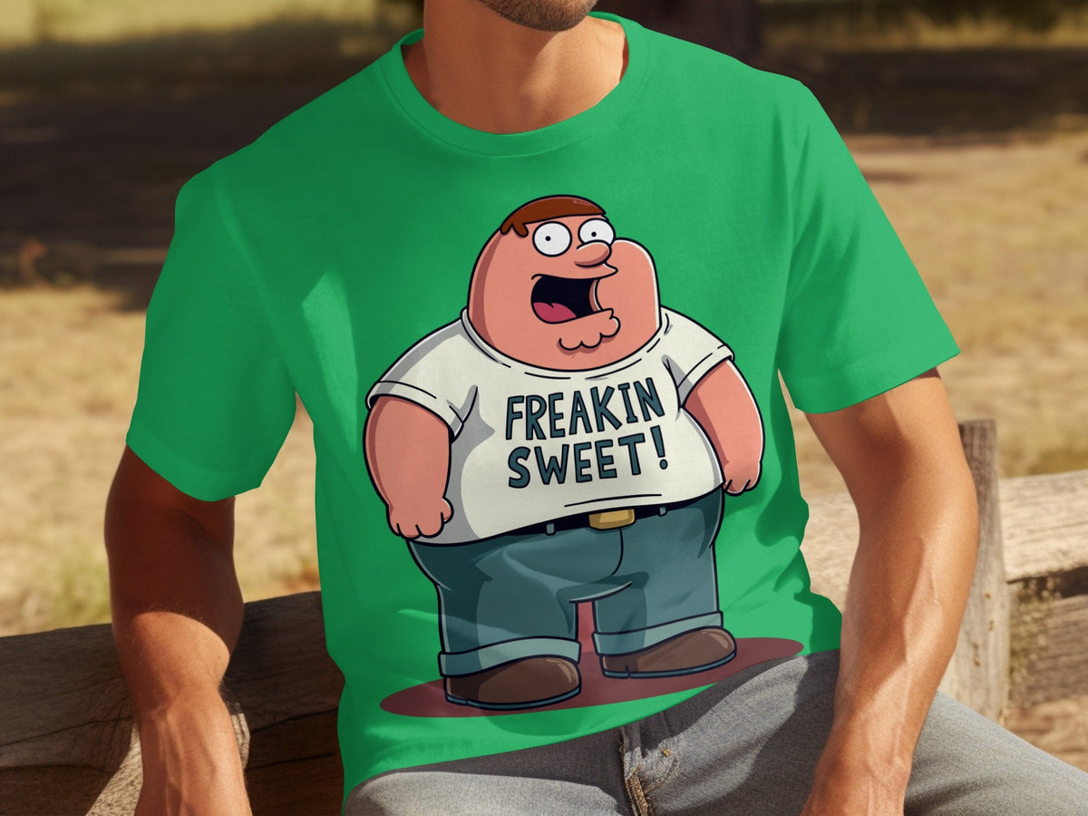 Peter Griffin Freakin Sweet Illustration Design T-Shirts