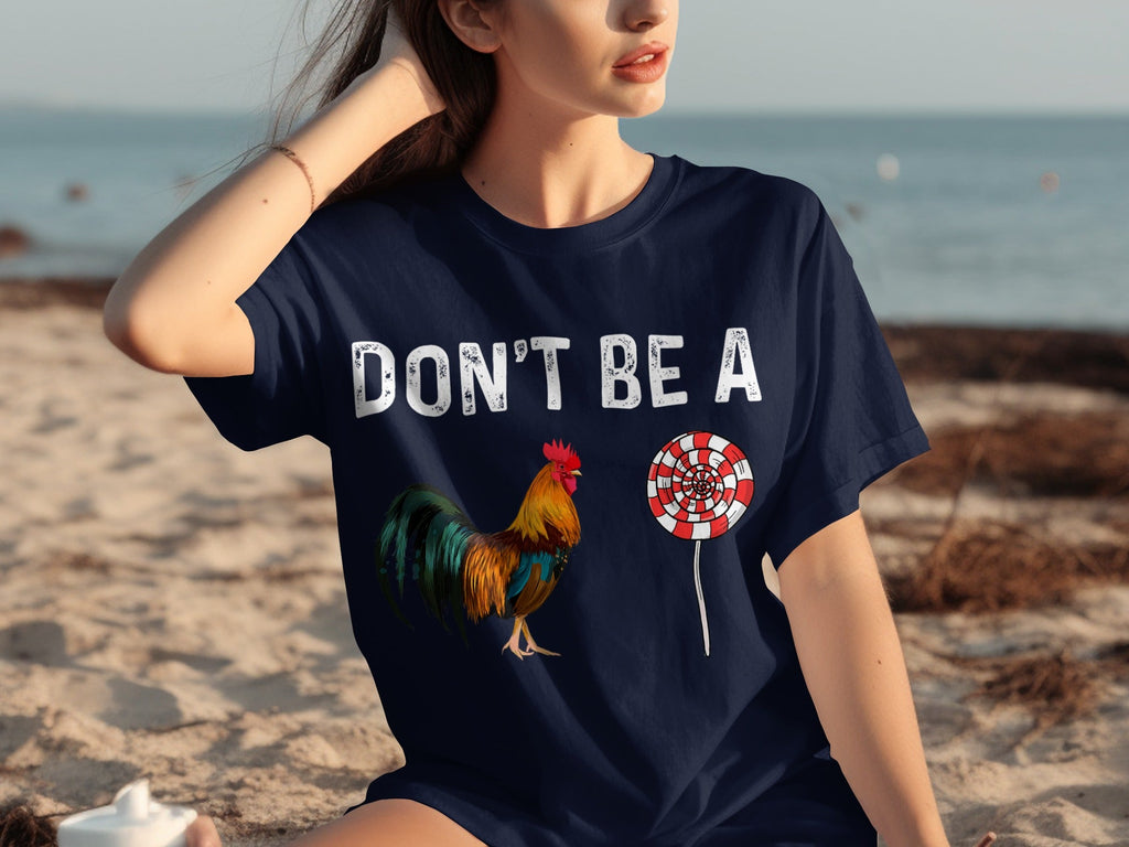 Don't Be A Sucker Funny Rooster and Lollipop Graphic product image 24