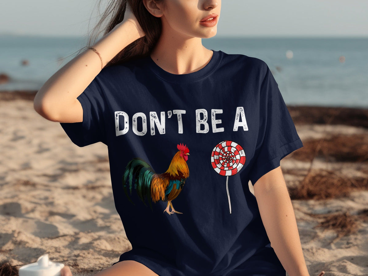 Don't Be A Sucker Funny Rooster and Lollipop Graphic product image 24