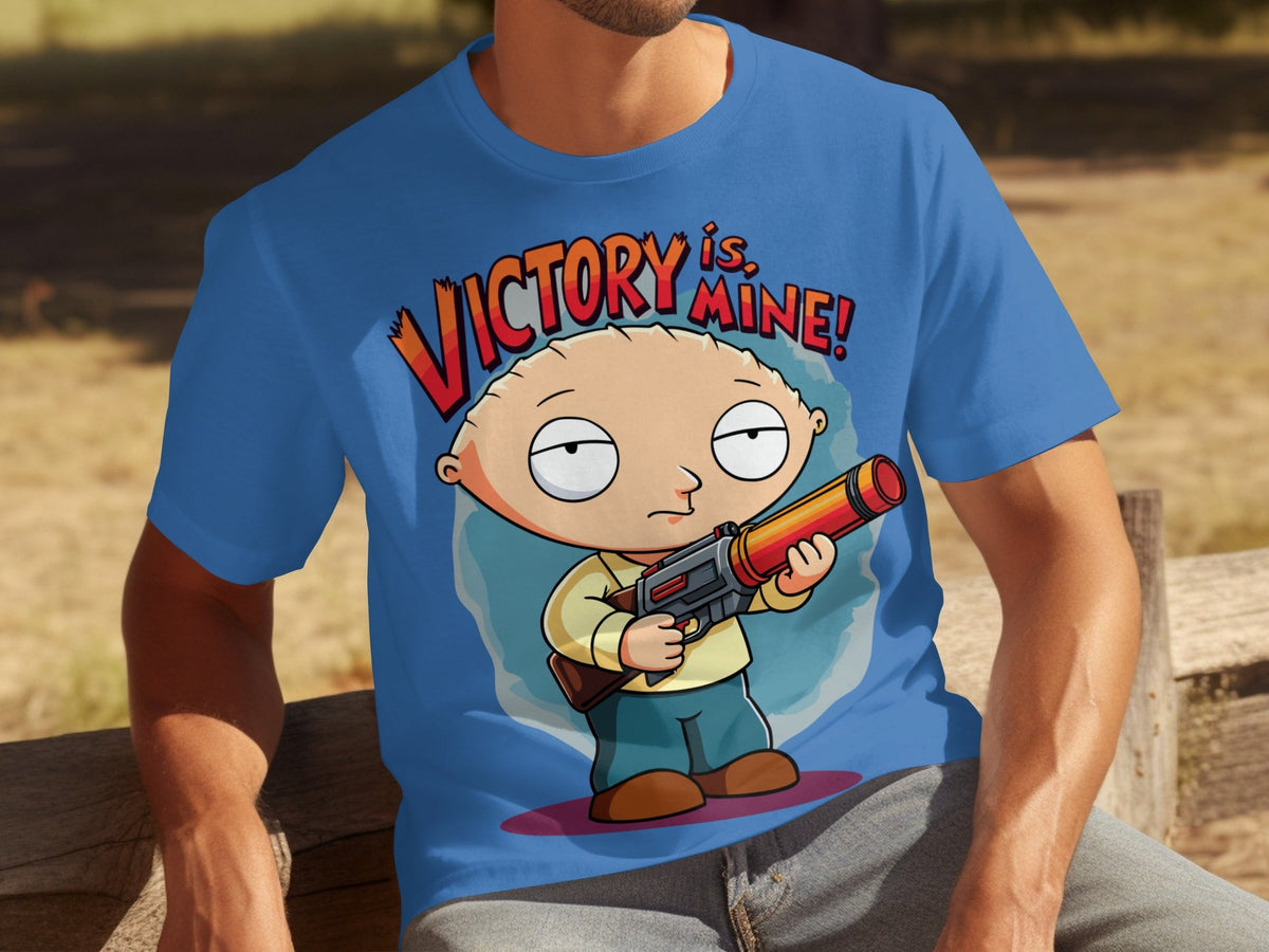 Victory Is Mine Angry Stewie Griffin Family Guy T-Shirts