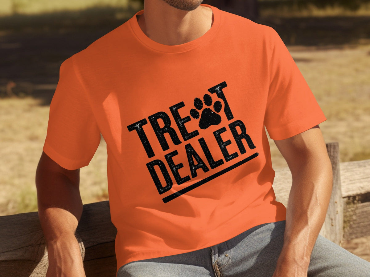 Treat Dealer Dog Paw Funny Pet Lover Gift Idea T-Shirts