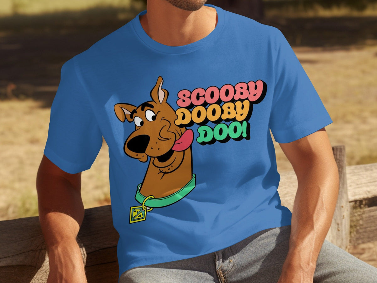 Scooby Doo with Text Classic Cartoons Character T-Shirts product image 17