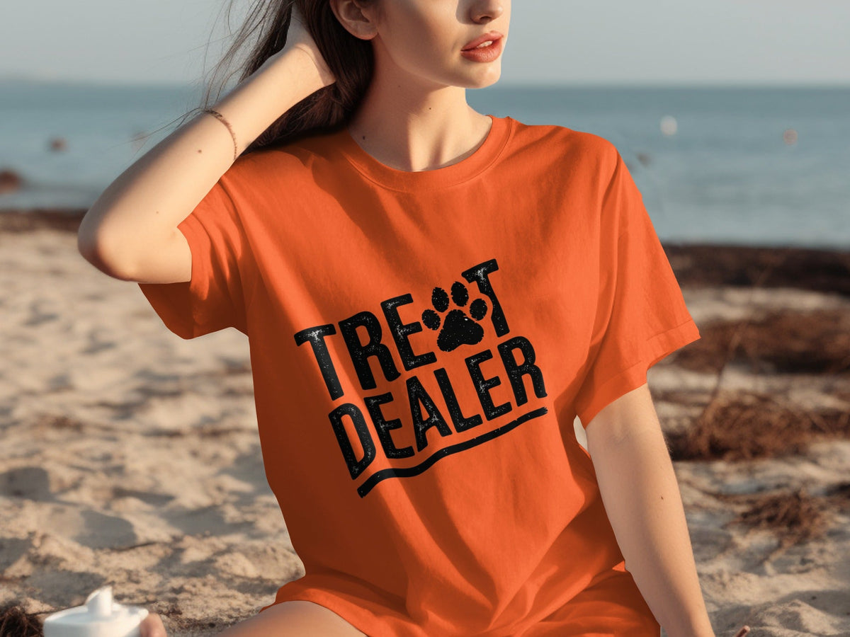 Treat Dealer Dog Paw Funny Pet Lover Gift Idea T-Shirts