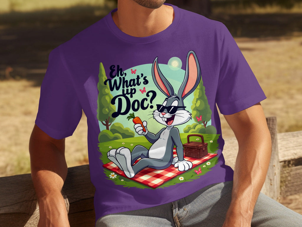 Bugs Bunny Eh What's Up Doc Picnic Illustration T-Shirts product image 25
