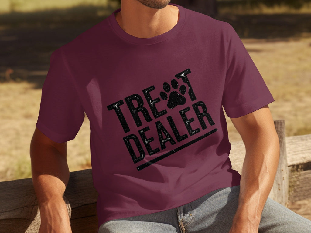 Treat Dealer Dog Paw Funny Pet Lover Gift Idea T-Shirts