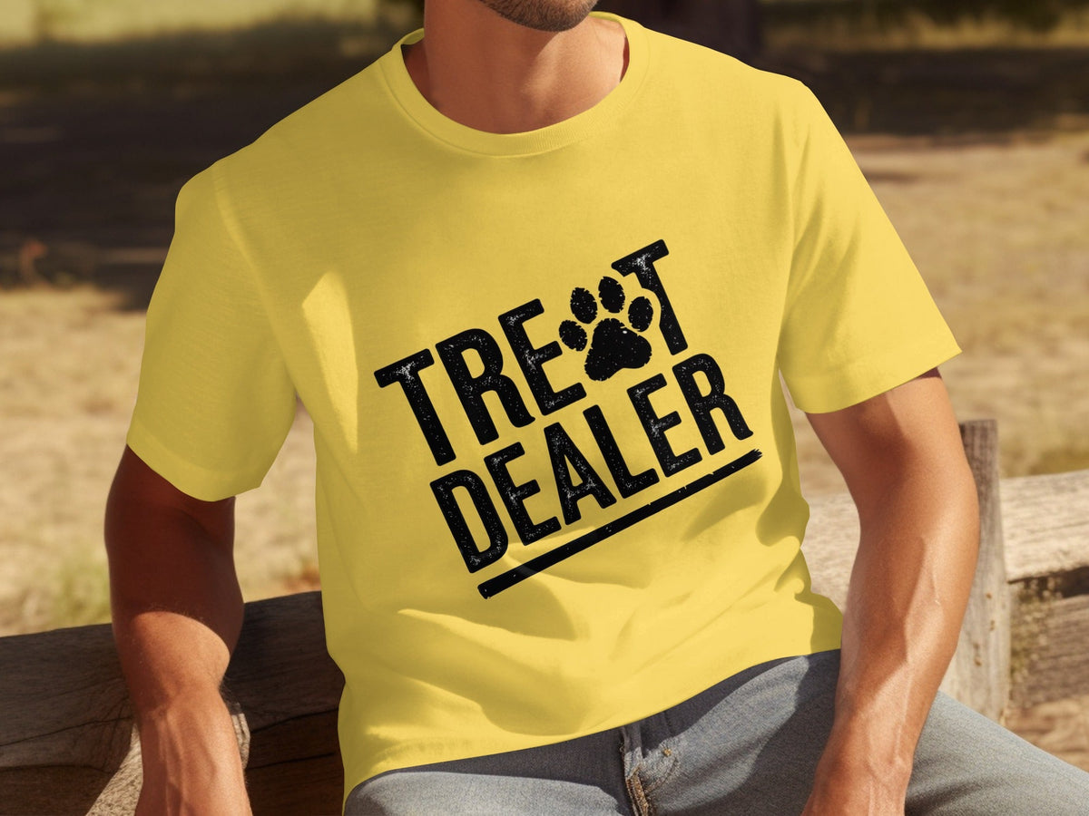 Treat Dealer Dog Paw Funny Pet Lover Gift Idea T-Shirts