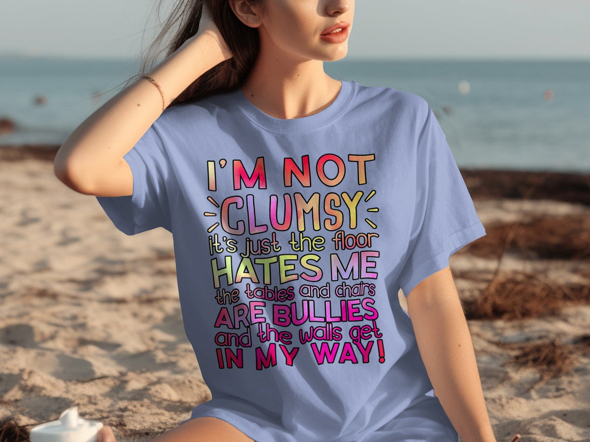 I'm Not Clumsy Humor Graphic Statement Novelty T-Shirts product image 28