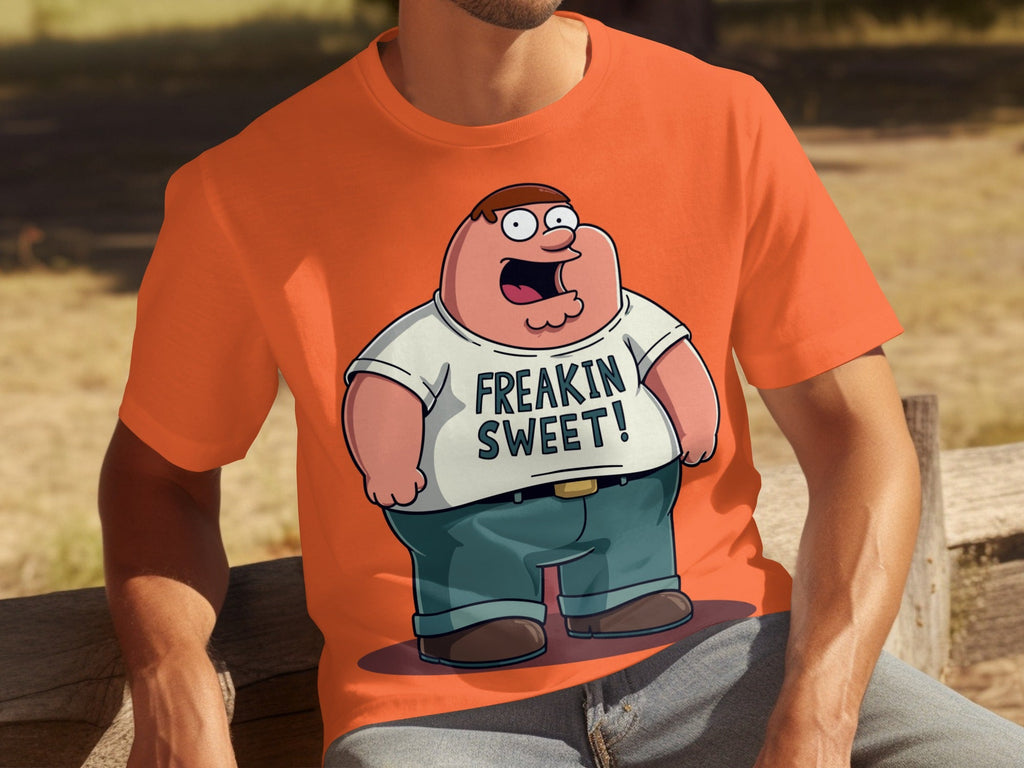 Peter Griffin Freakin Sweet Illustration Design T-Shirts