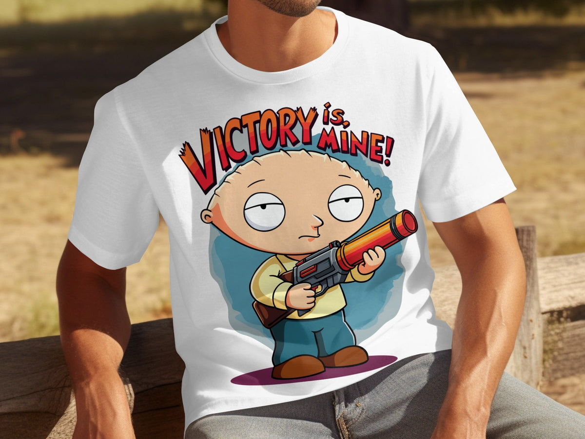 Victory Is Mine Angry Stewie Griffin Family Guy T-Shirts