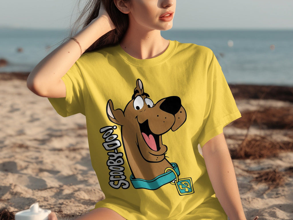 Scooby Doo Cartoon Graphic Design Classic Character T-Shirts