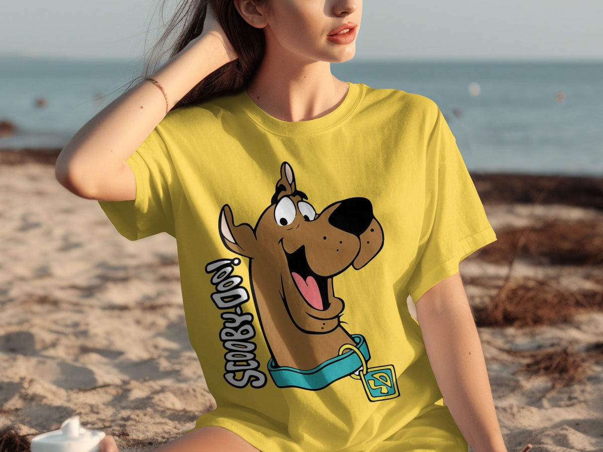 Scooby Doo Cartoon Graphic Design Classic Character T-Shirts