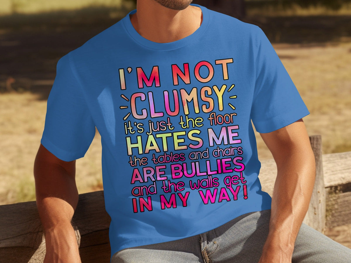 I'm Not Clumsy Humor Graphic Statement Novelty T-Shirts product image 2