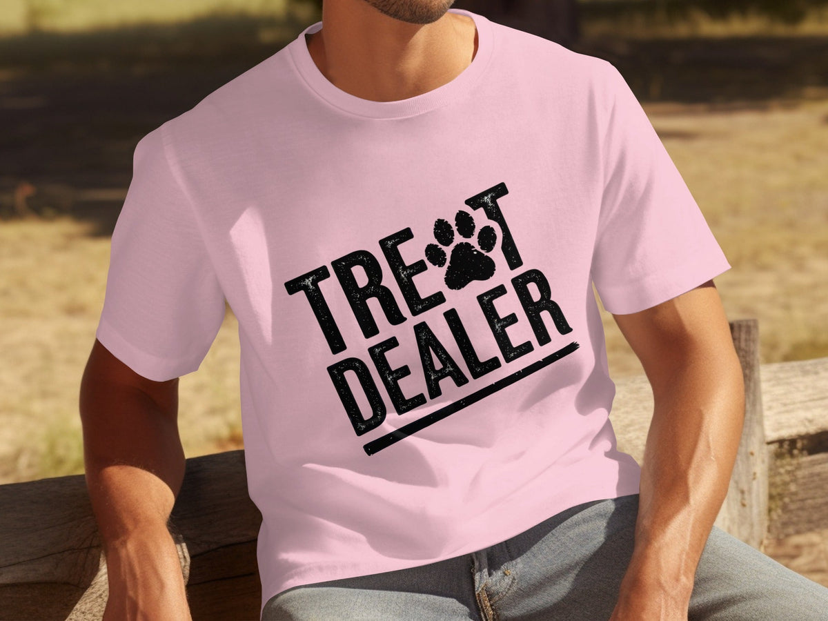 Treat Dealer Dog Paw Funny Pet Lover Gift Idea T-Shirts