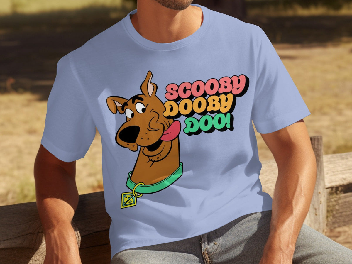 Scooby Doo with Text Classic Cartoons Character T-Shirts product image 28