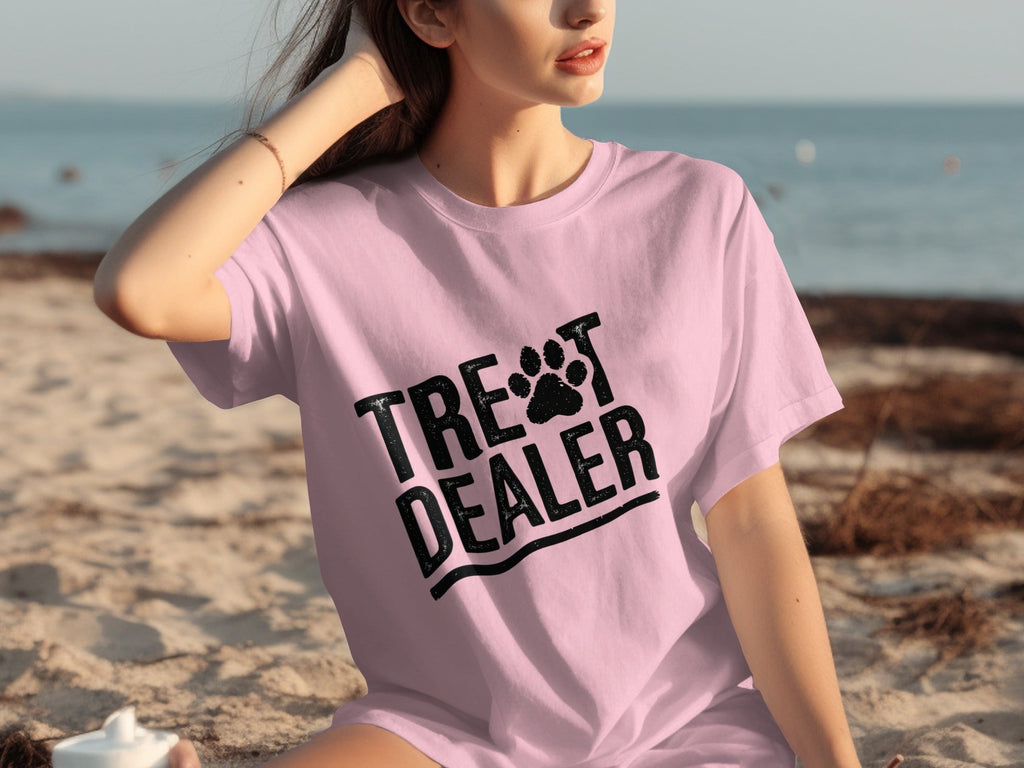Treat Dealer Dog Paw Funny Pet Lover Gift Idea T-Shirts