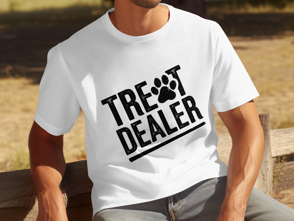 Treat Dealer Dog Paw Funny Pet Lover Gift Idea T-Shirts