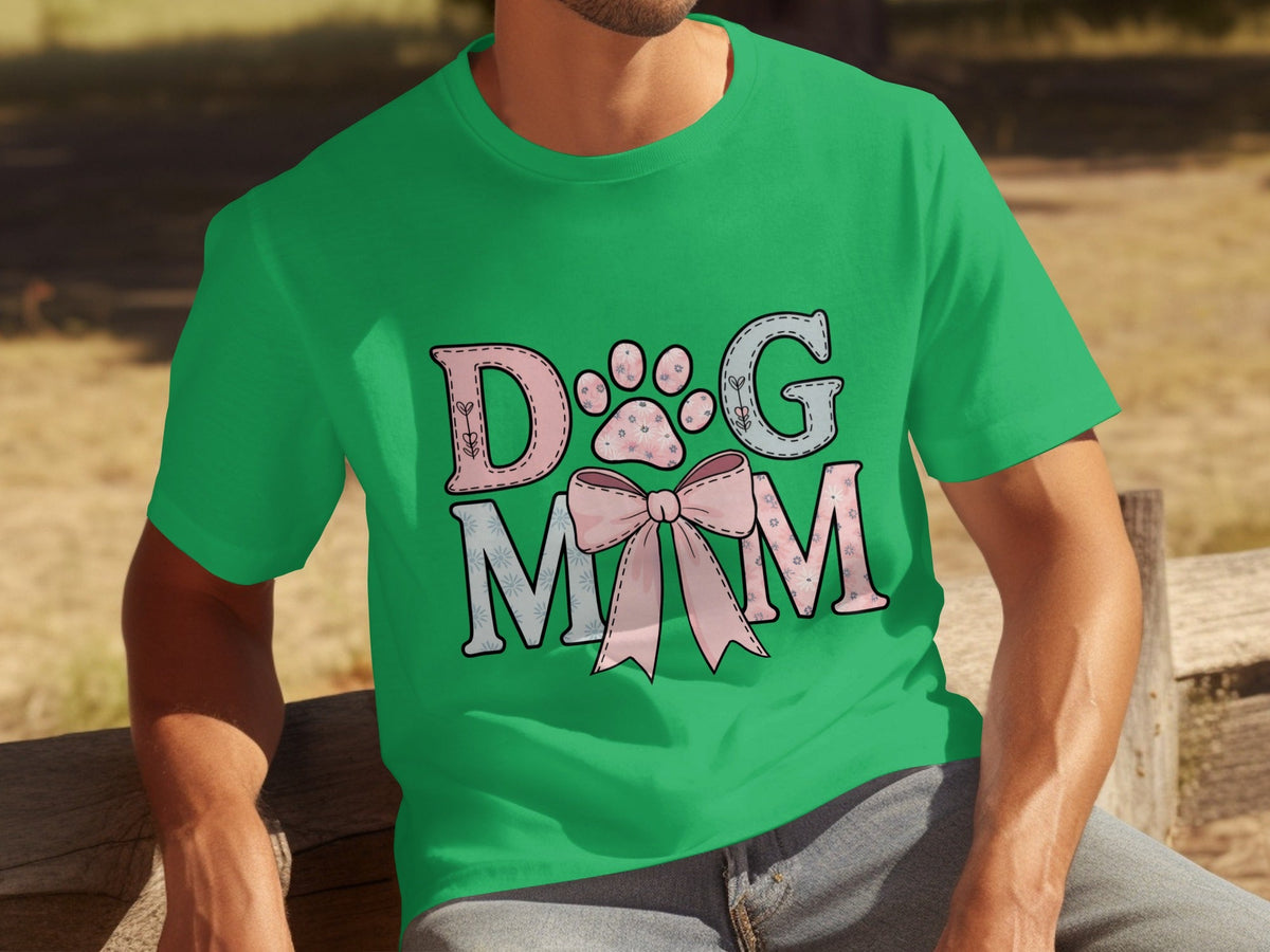 Floral Dog Mom Bow Design Perfect For All Lovers T-Shirts product image 20