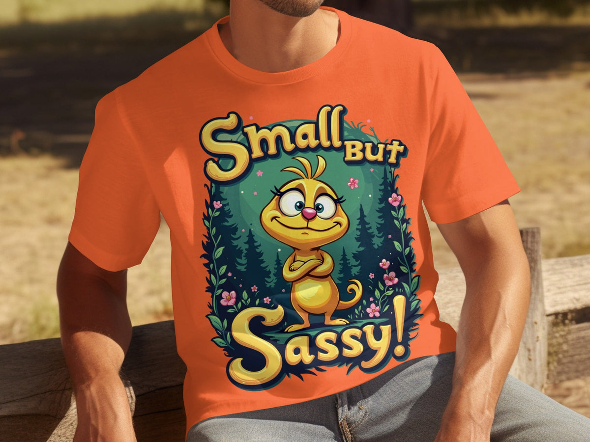 Small But Sassy Cartoon Character Design For You T-Shirts product image 19