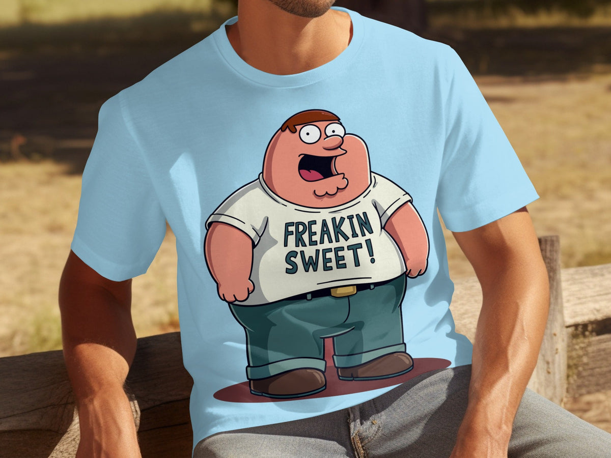 Peter Griffin Freakin Sweet Illustration Design T-Shirts