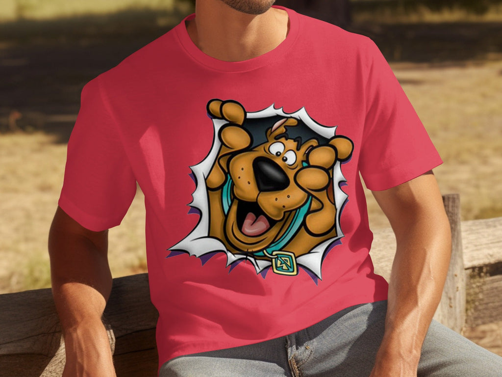 Scooby Doo Breaking Through T-Shirts product image 16