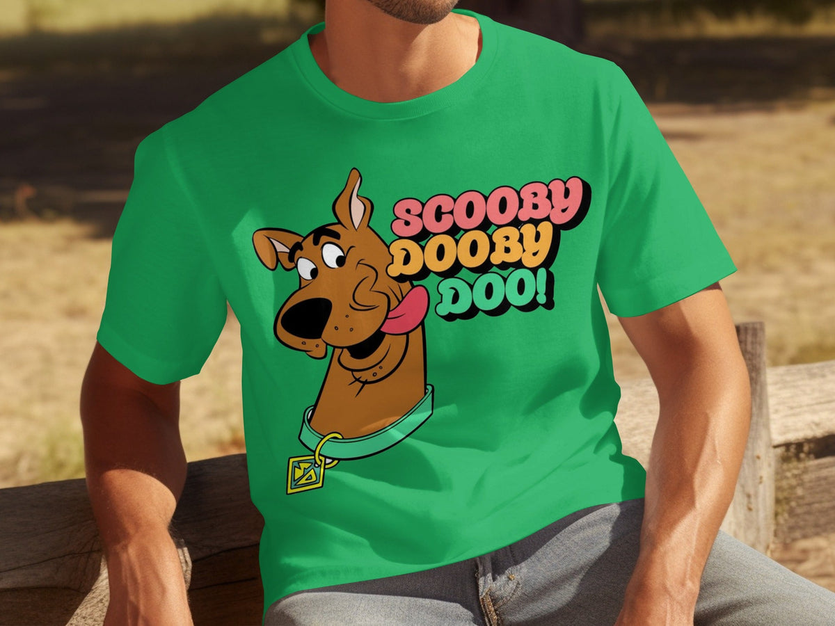 Scooby Doo with Text Classic Cartoons Character T-Shirts product image 20