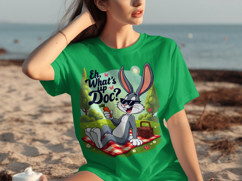 Bugs Bunny Eh What's Up Doc Picnic Illustration T-Shirts product image 5
