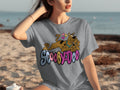 Scooby Doo with Hearts Reclining on Logo Design T-Shirts product image 1