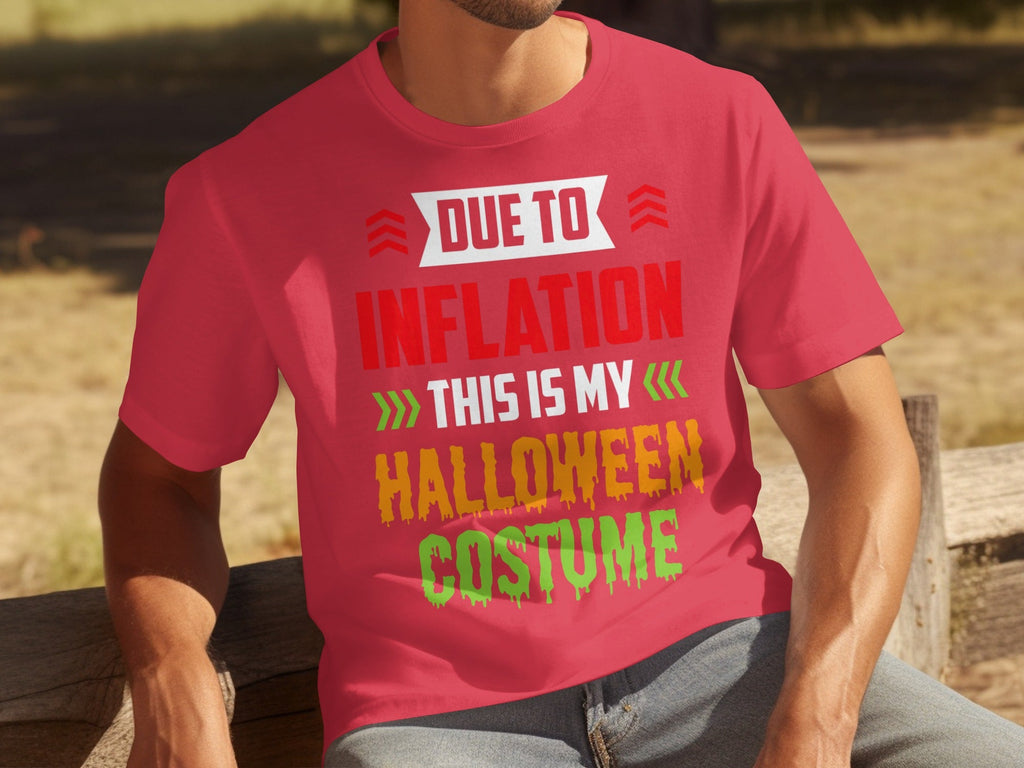 Due To Inflation This Is My Halloween Costume T-Shirts product image 2